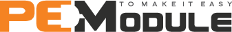 PE module logo